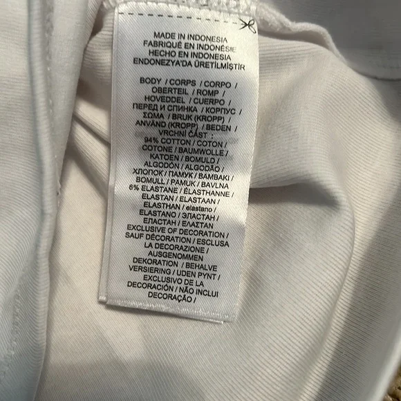 Lauren Ralph Lauren- Boat-Neck White Blouse - Size XXL - Picture 4 of 5